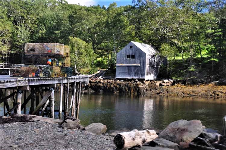 shed on water